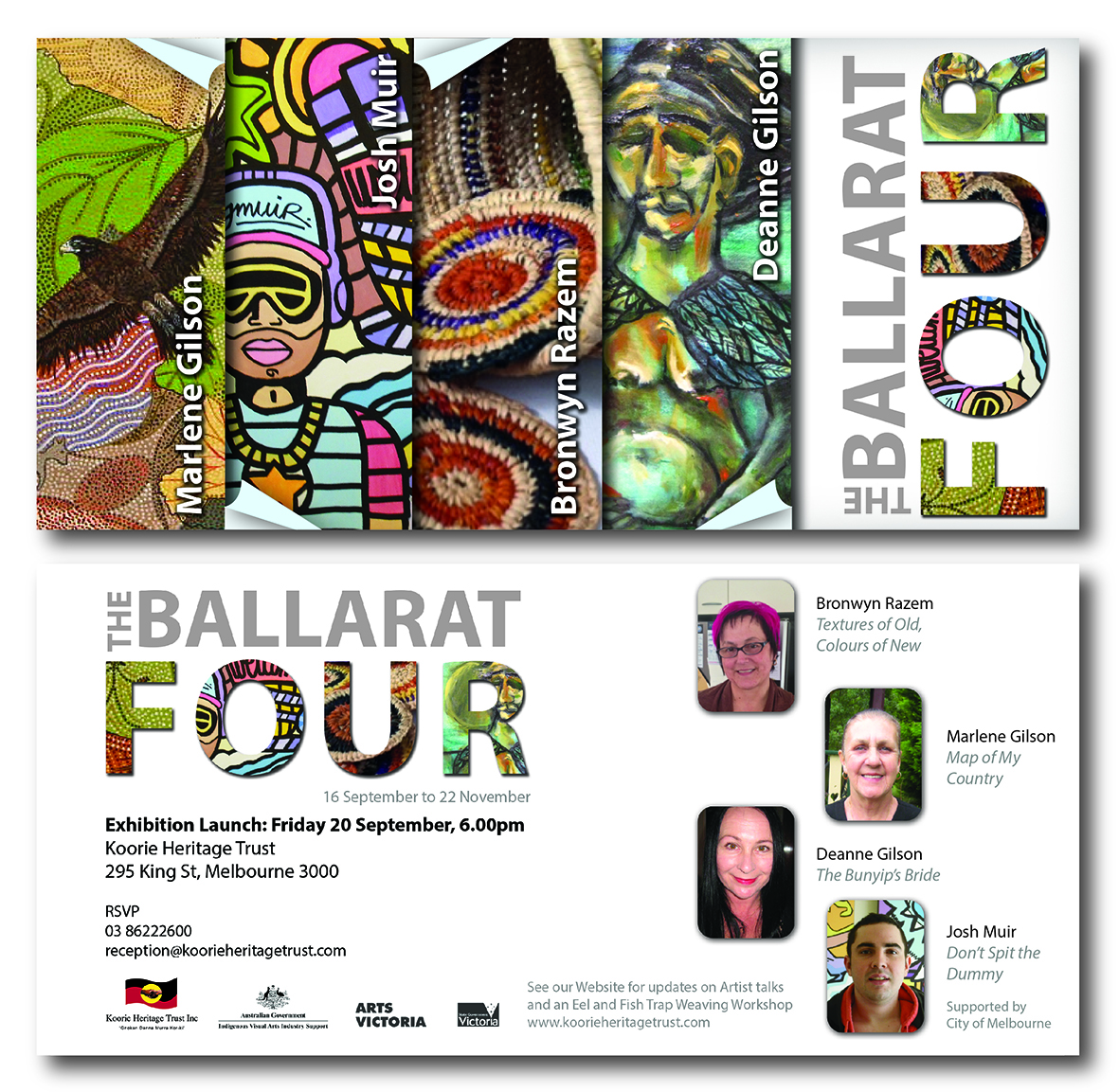 The Ballarat 4</br>Bronwyn Razem, Marlene Gilson, Deanne Gilson, Josh Muir